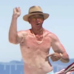 Nicht identifizierter GTA-6-Charakter, von Fans „Dad Bod Guy“ genannt, in offiziellem Material zu sehen