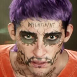 Nicht identifizierter GTA-6-Charakter, von Fans „Leonida Joker“ genannt, in offiziellem Material zu sehen