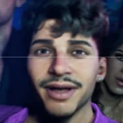 Nicht identifizierter GTA-6-Charakter, von Fans „Selfie Guy“ genannt, in offiziellem Material zu sehen