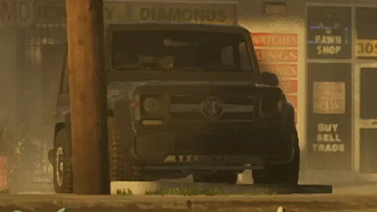 Benefactor Dubsta in einem offiziellen GTA-6-Bild