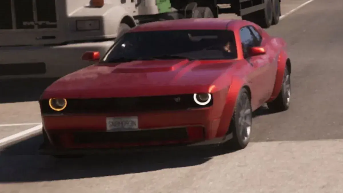 Bravado Gauntlet Hellfire in einem offiziellen GTA-6-Bild