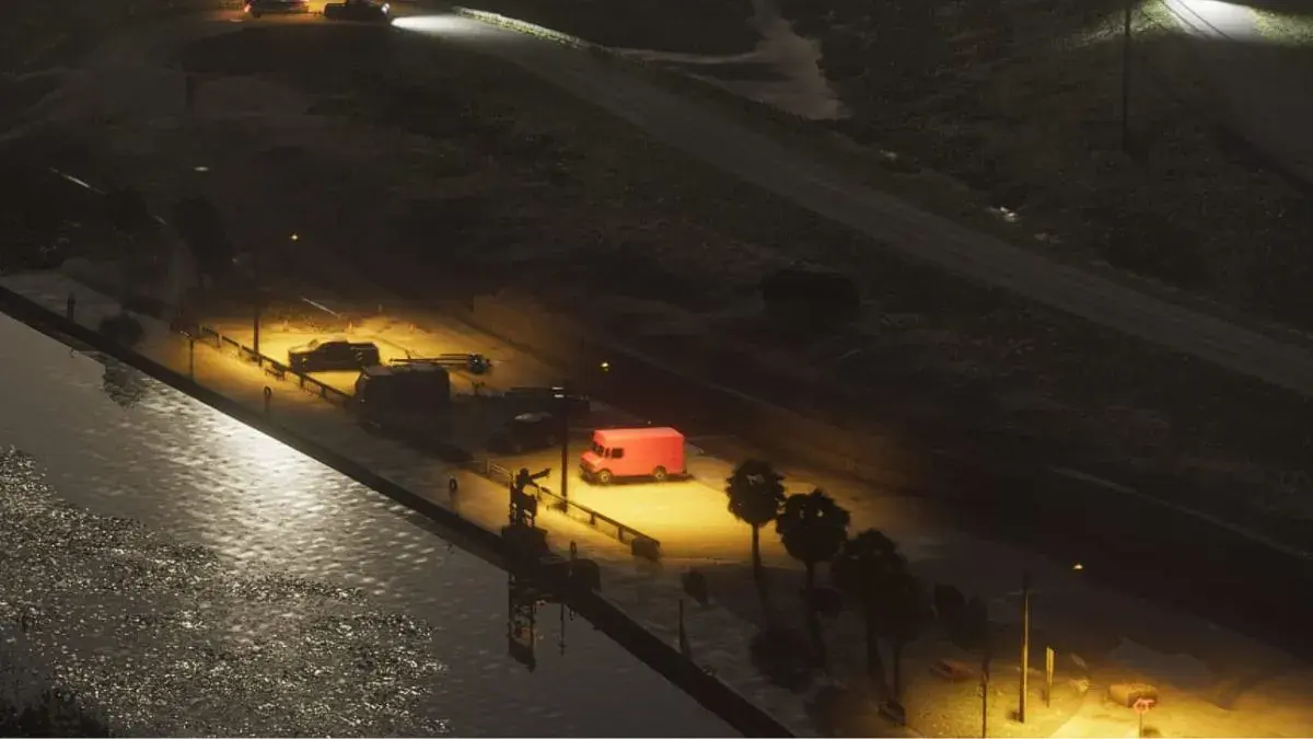Brute Boxville in einem offiziellen GTA-6-Bild