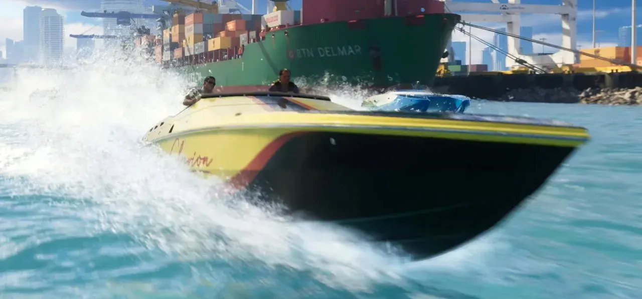 Clarion in einem offiziellen GTA-6-Bild
