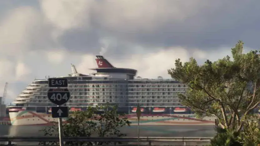 Cruise Ship in einem offiziellen GTA-6-Bild