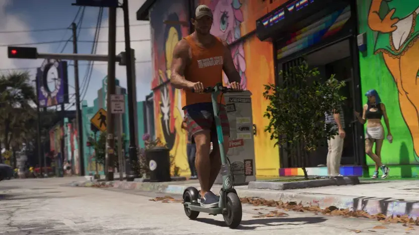 Electric Scooter in einem offiziellen GTA-6-Bild