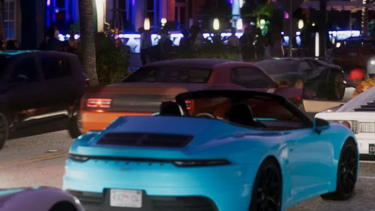 Pfister Comet S2 Cabrio in einem offiziellen GTA-6-Bild