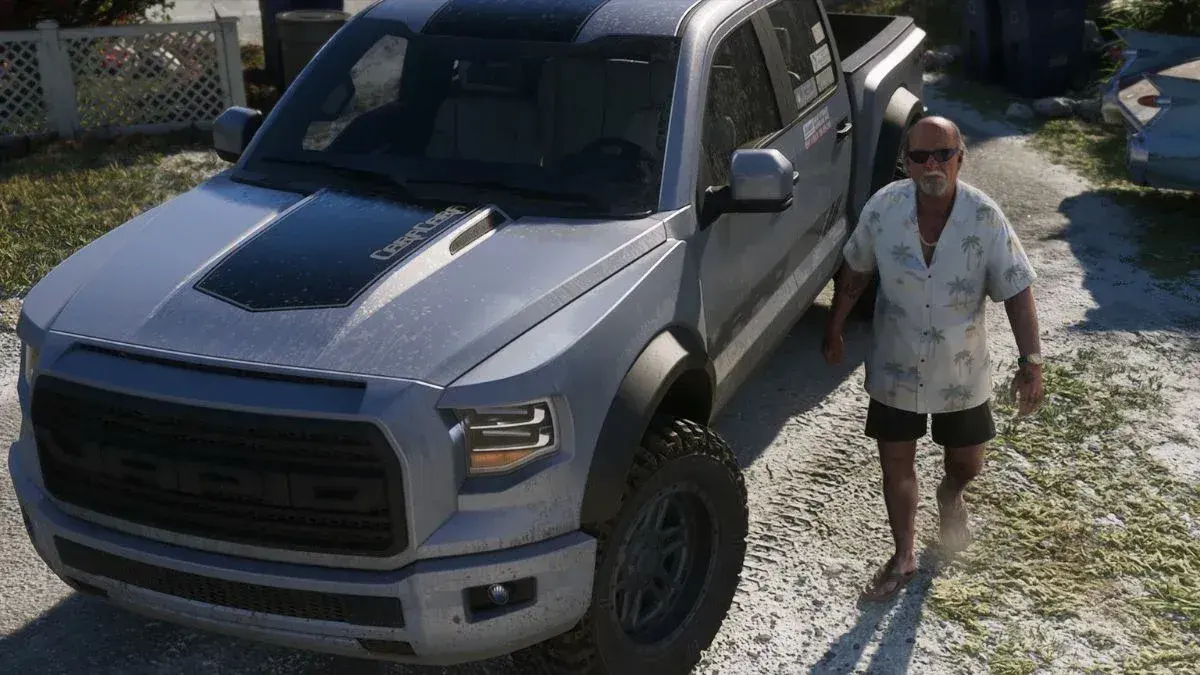 Vapid Caracara 4×4 in einem offiziellen GTA-6-Bild