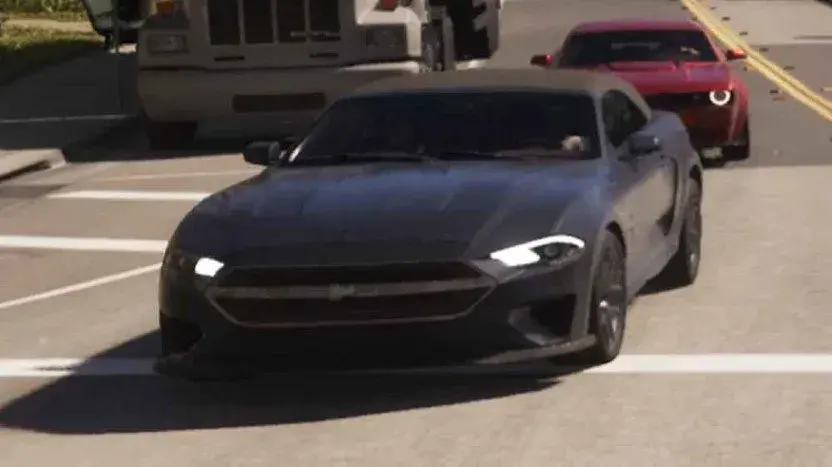 Vapid Dominator GT in einem offiziellen GTA-6-Bild