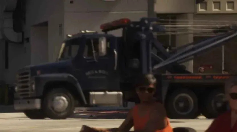 Tow Truck in einem offiziellen GTA-6-Bild