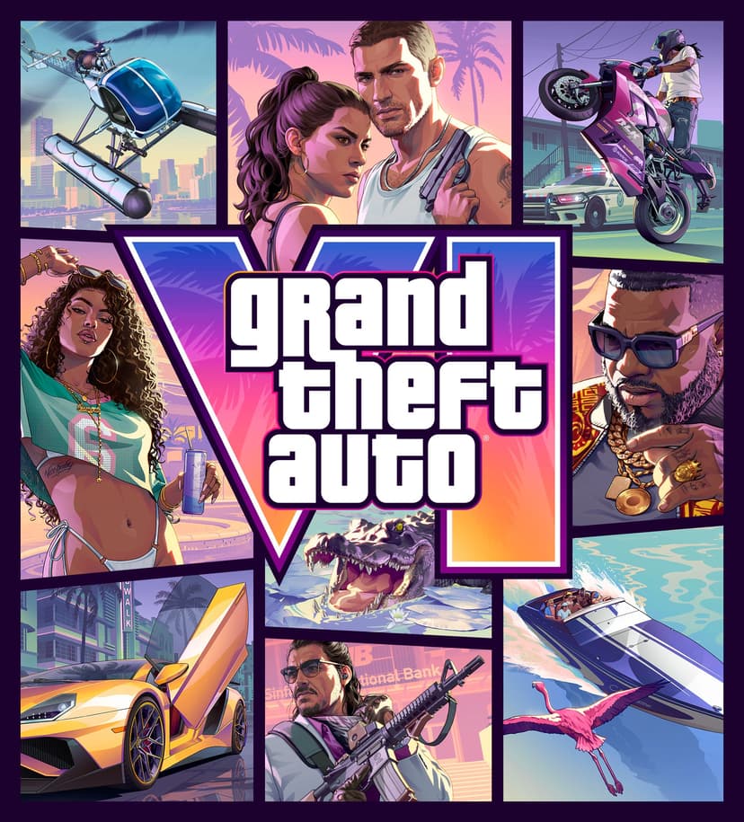 Official Grand Theft Auto VI cover art