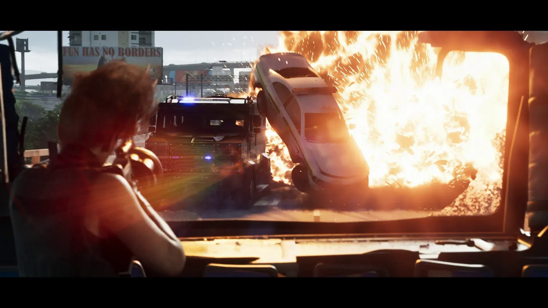 Police Riot in einem offiziellen GTA-6-Bild