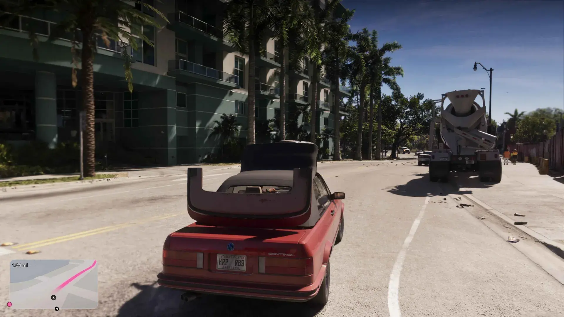 Übermacht Sentinel Classic in einem offiziellen GTA-6-Bild